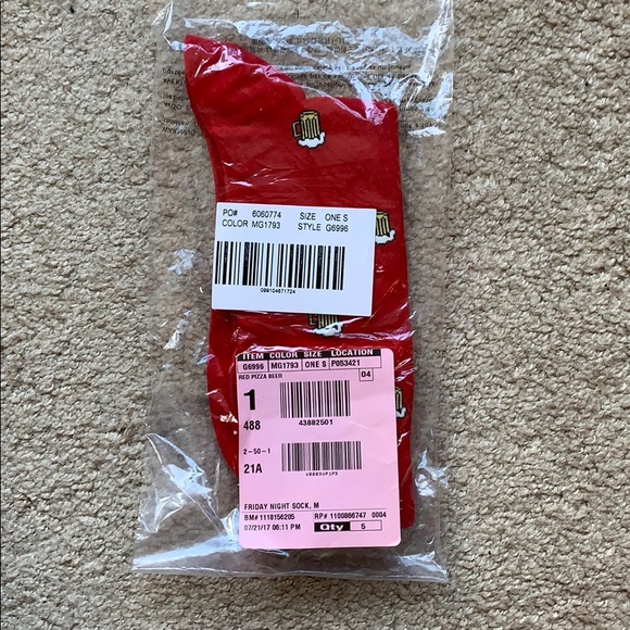 Men’s J. Crew Beer Socks - Brand New - Picture 3 of 3